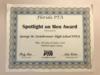 2016 Florida PTA Spotlight on Men Award