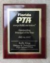 2017 Florida PTSA Outstanding Principal Award -Kelly King
