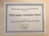 2016 Hillsborough County Council Student Involvement Award