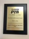2015 Florida PTA President's Achievement Award